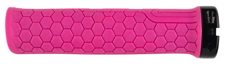 RaceFace Getta Grips - Magenta, Lock-On, 30mm