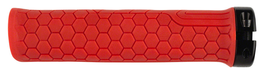 RaceFace Getta Grips - Red, Lock-On, 30mm