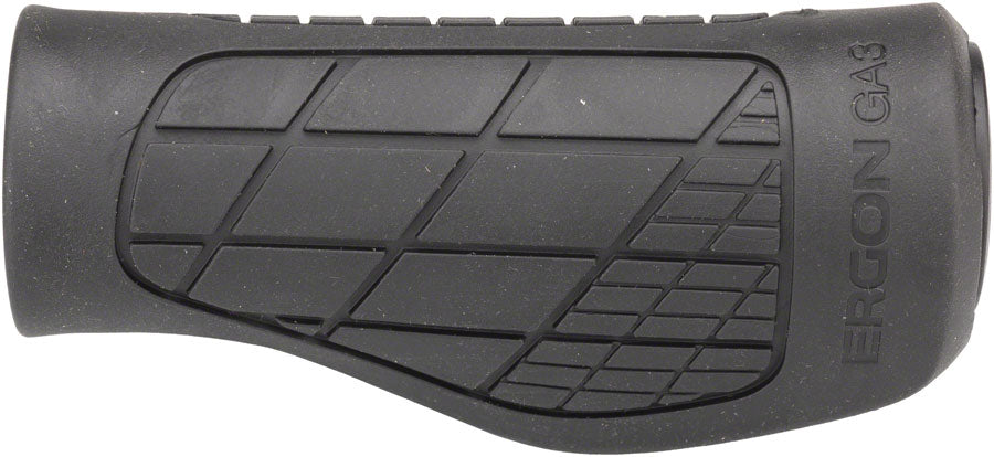 Ergon GA3 Grips - Twistshift, Single, Black