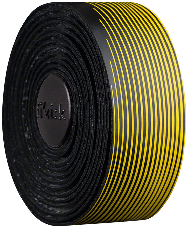 Fizik Vento Microtex Tacky Bar Tape - 2mm, Black/Yellow