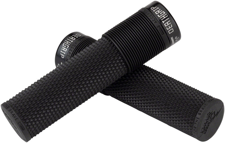 DMR DeathGrip Race Edition Grips - Thick, Flangeless, Lock-On, Black