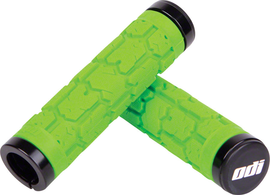 ODI Rogue Lock-On Grips - Lime Green