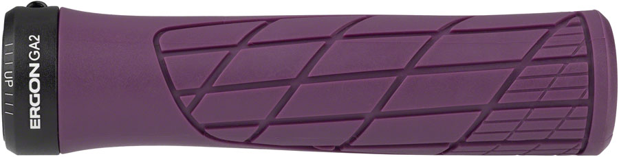 Ergon GA2 Grips - Purple Reign, Lock-On
