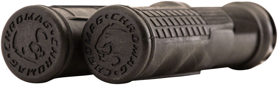 Chromag Format Grips - Black, Lock-On