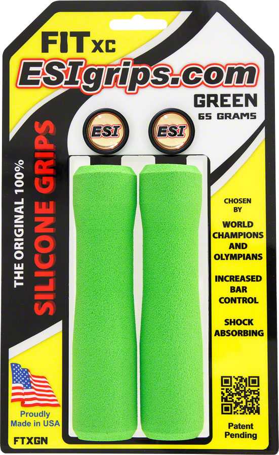 ESI FIT XC Grips - Green