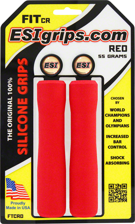ESI FIT CR Grips - Red