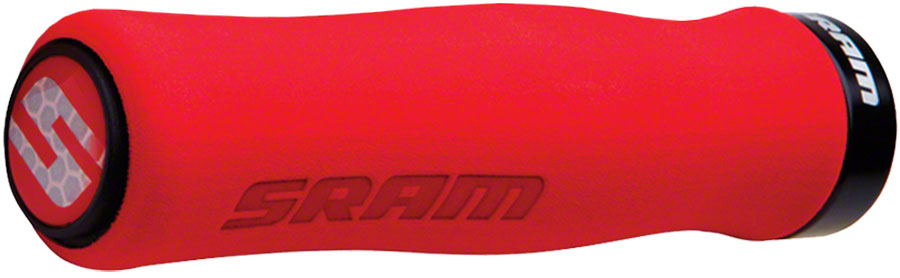 SRAM Locking MTB Contour Foam Grip Set Red/Black