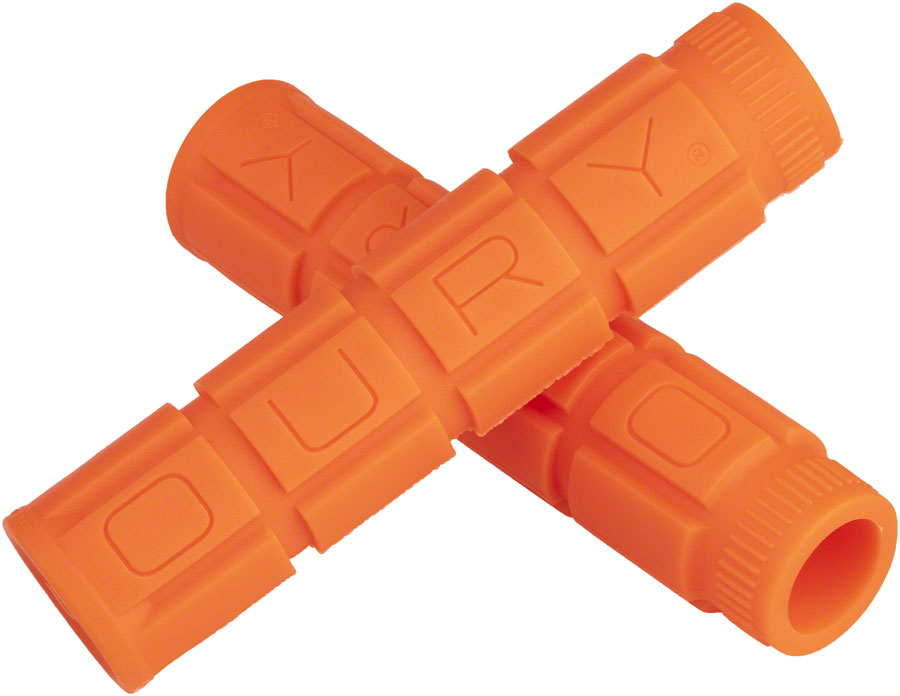 Oury Single Compound V2 Grips - Blaze Orange