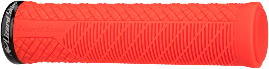 Lizard Skins Charger Evo Grips - Fire Red, Lock-On