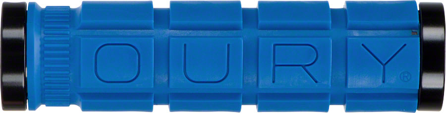 Oury Lock-On Bonus Pack Grips - Blue, Lock-On