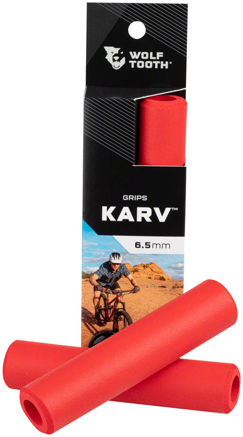 Wolf Tooth Karv Grips - Red