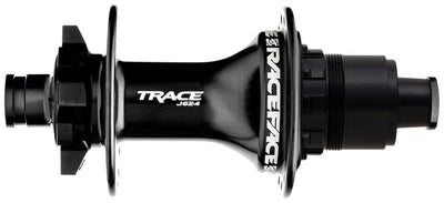 RaceFace Trace J-Bend 624 Rear Hub - 12 x 148mm, 6-Bolt, XD, Black, 32H
