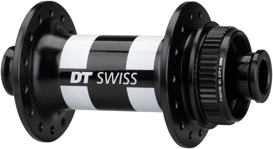 DT Swiss 350 Front Hub - 12 x 100mm, Center-Lock, Black, 28h