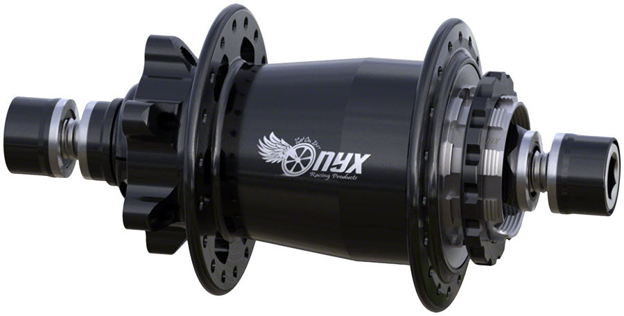 Onyx BMX Ultra Rear Hub - 3/8", 10 x 100mm, 6-Bolt, Black, 36H