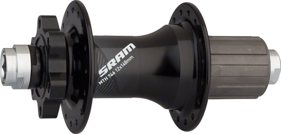 SRAM 746 Rear Hub - 12 x 148mm, 6-Bolt, HG 11 MTN, Black, 32H