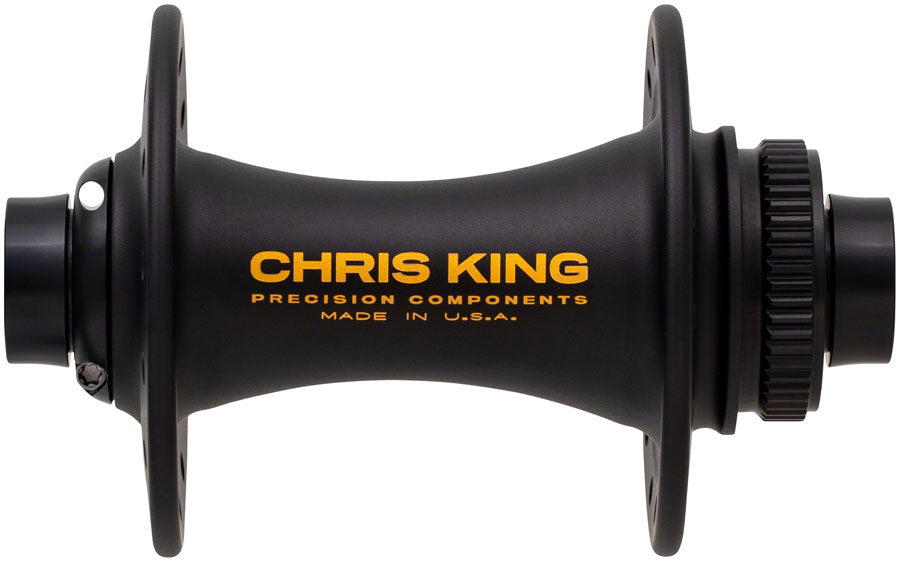 Chris King Front Hub - 15 x 110mm,  Center-Lock, 32H, Black/Gold