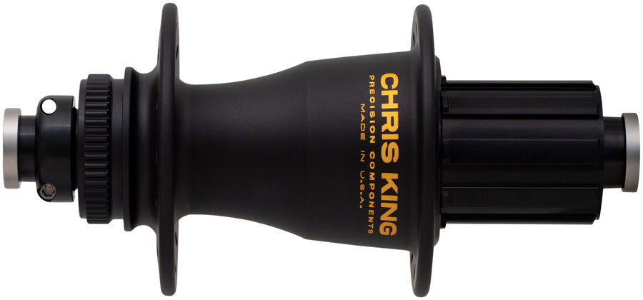 Chris King Rear Hub - 12 x 148mm,  Center-Lock, HG 11 MTN, 32H, Black/Gold