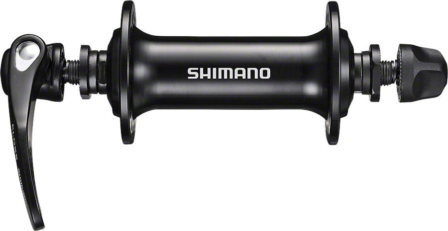 Shimano HB-RS400 Front Hub - QR x 100mm Rim Brake Black 36h