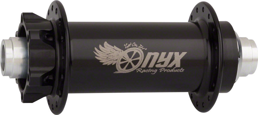 ONYX Racing Products Fat Bike Front Hub - 15 x 150mm, 6-Bolt, Black, 32h