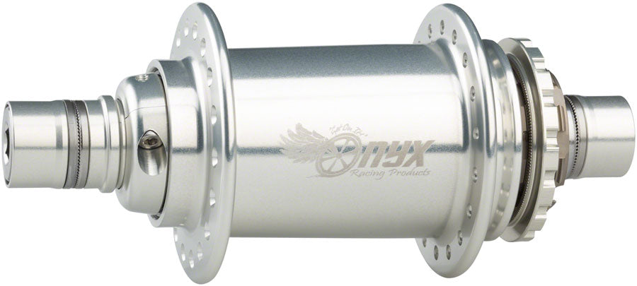 Onyx Pro BMX Rear Hub: 3/8", 36 Hole, Clear Anodized