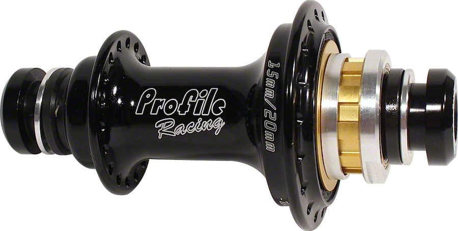 Profile Racing Elite BMX 20mm Cassette Rear Hub, 36 Hole Black