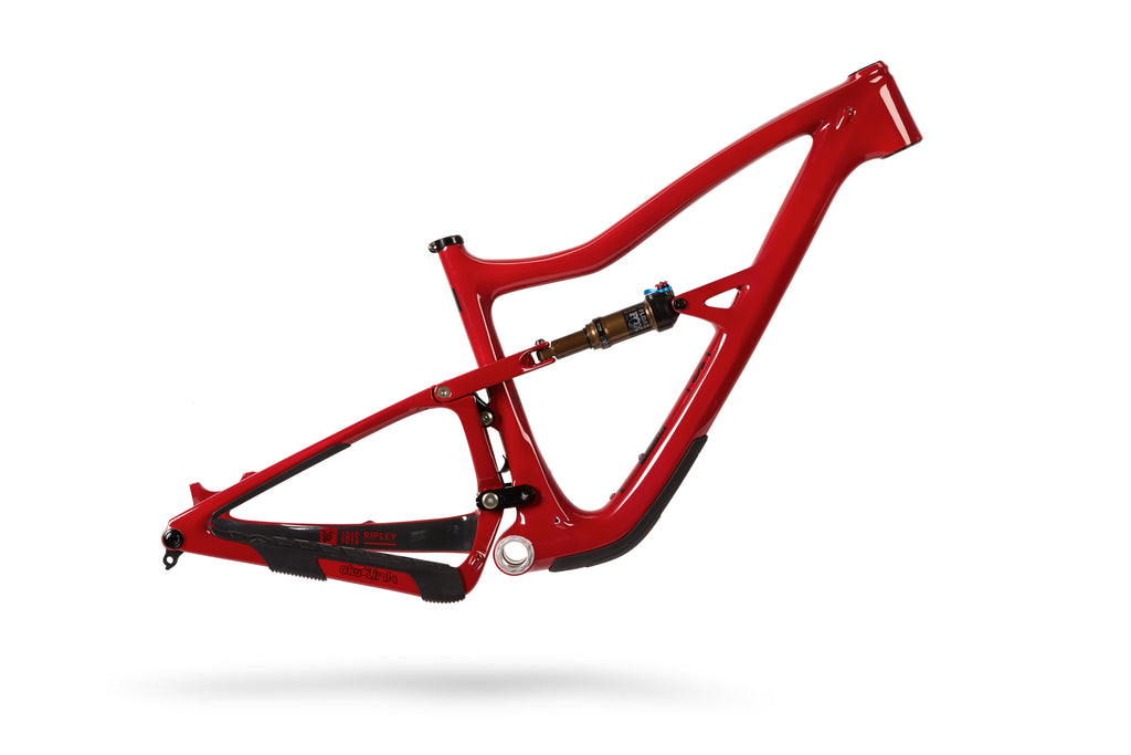 Ibis Ripley V4S Carbon 29" Mountain Frame - Large, Bad Apple Red