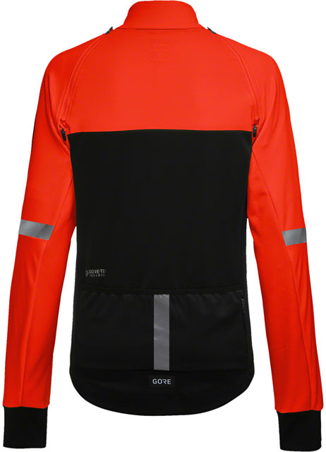 GORE Phantom Jacket - Black/Fireball, Women's, Small-1