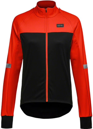 GORE Phantom Jacket - Black/Fireball, Women's, Small