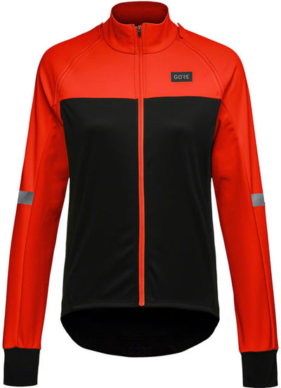 GORE Phantom Jacket - Black/Fireball, Women's, Small