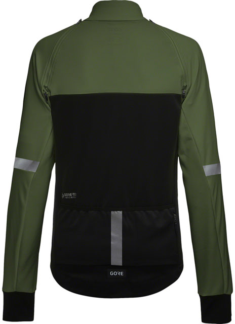 GORE Phantom Jacket - Black/Green, Women's, Small-1