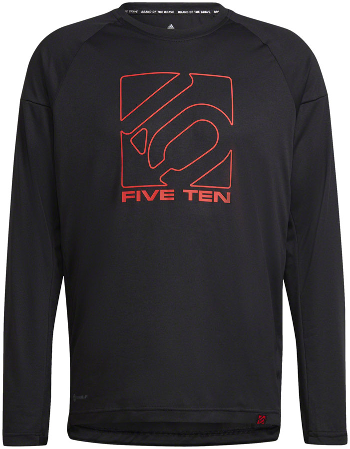 Five Ten Long Sleeve Jersey - Black, Small