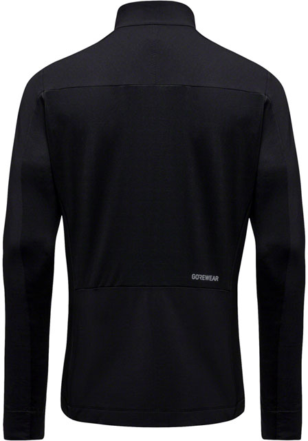 GORE Trail KPR Hybrid 1/2-Zip Jersey - Black, Men's, Small-2