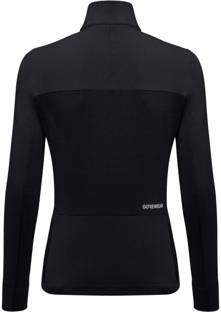 GORE Trail KPR Hybrid 1/2-Zip Jersey - Black, Women's, Large-1