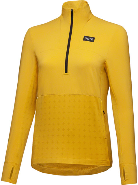 GORE Trail KPR Hybrid 1/2-Zip Jersey - Uniform Sand, Women's, Medium-2