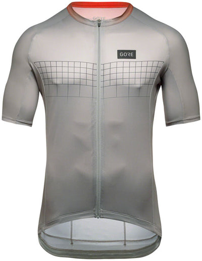 GORE Grid Fade Jersey 2.0 - Gray/Fire, Women's, Large