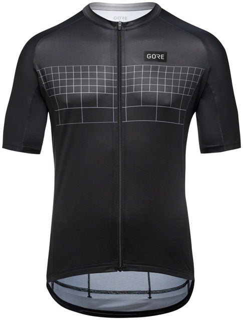 GORE Grid Fade Jersey 2.0 - Black/Gray, Men's, Large-0