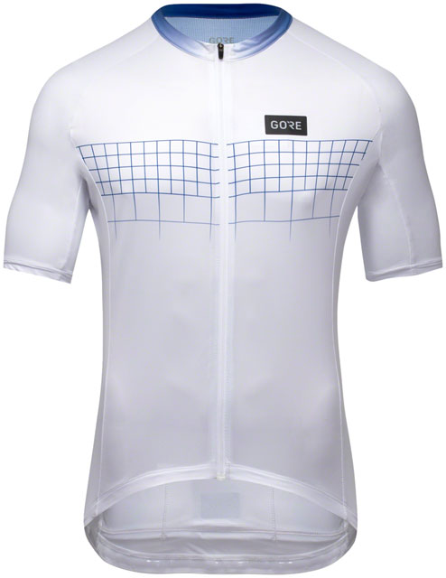 GORE Grid Fade Jersey 2.0 - White/Blue, Women's, X-Large-0