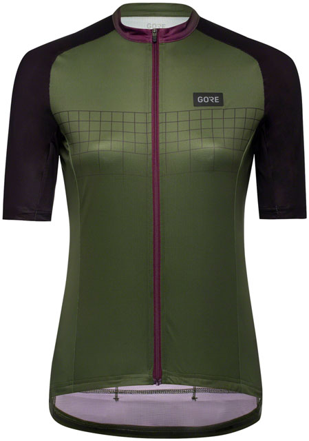 GORE Grid Fade Jersey 2.0 - Green/Purple, Women's, X-Small-0