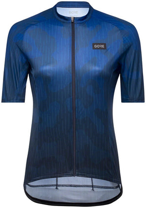 GORE Rain Camo Jersey - Women's, Blue, X-Small