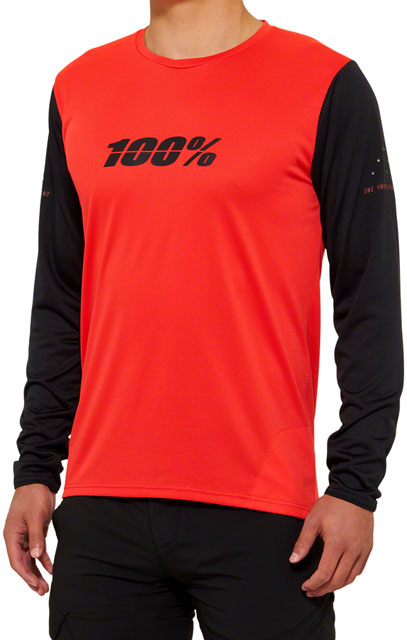 100% Ridecamp Jersey - Red/Black, Medium-0