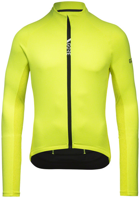 GORE C5 Thermo Jersey - Yellow/Utility Green, Men's, Large-0