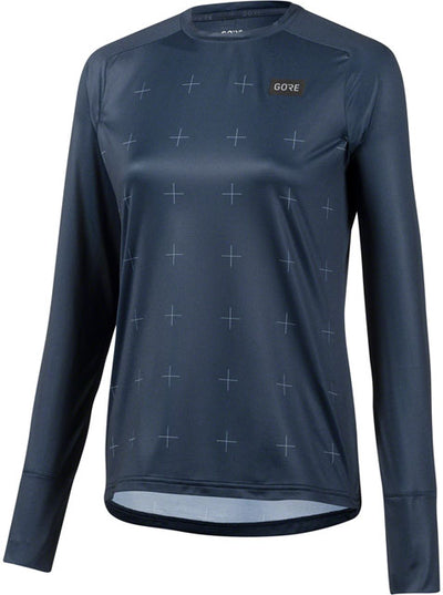 GORE Trail KPR Daily Jersey - Long Sleeve, Orbit Blue, Women's, Small