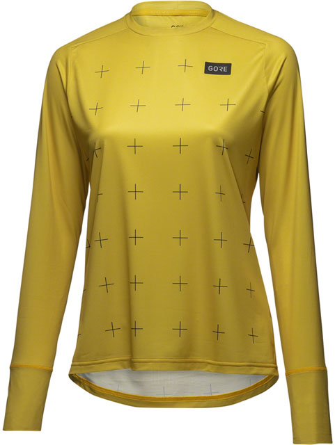GORE Trail KPR Daily Jersey - Long Sleeve, Uniform Sand, Women's, Medium-1