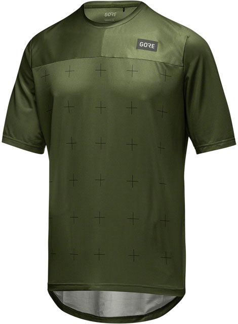 GORE Trail KPR Daily Jersey - Utility Green, Men's, Small-1