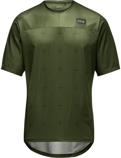 GORE Trail KPR Daily Jersey - Utility Green, Men's, Small-0