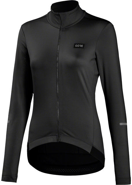 Gore Progress Thermo Jersey - Black, Womens,  X-Small/0-2
