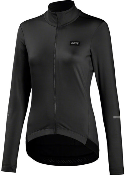 Gore Progress Thermo Jersey - Black, Womens,  X-Small/0-2