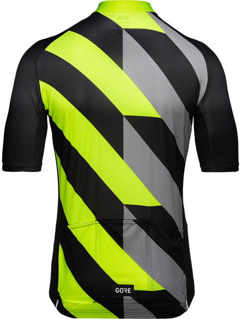 GORE Signal Jersey - Black/Neon Yellow, Men's, Medium-1