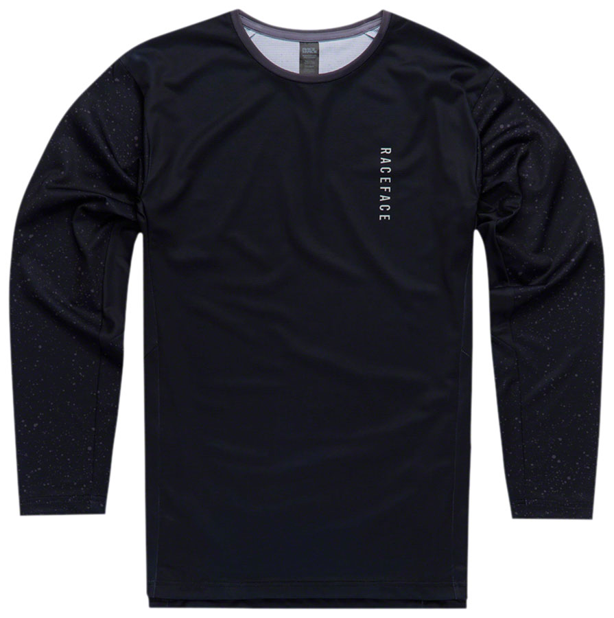 RaceFace Indy Jersey - Long Sleeve, Men's, Black, Small