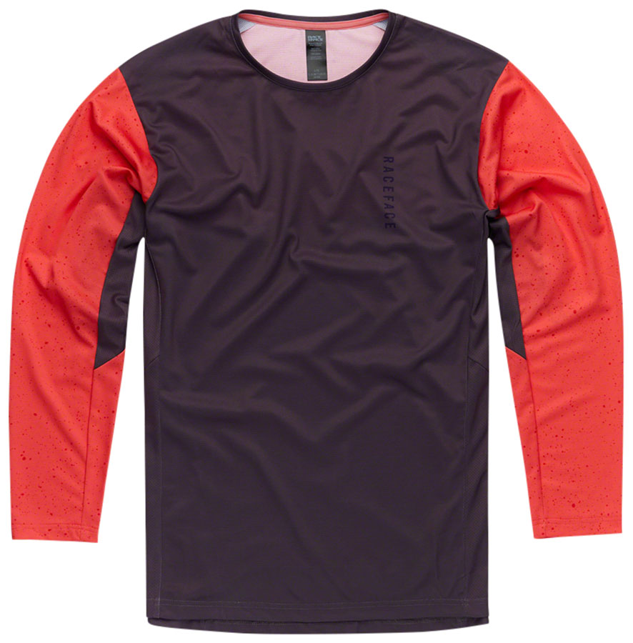 RaceFace Indy Jersey - Long Sleeve, Men's, Coral, Small